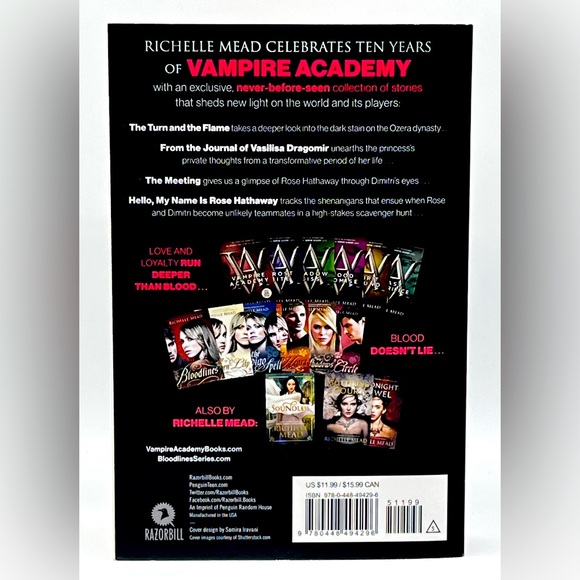 NEW Signed 10th Anniversary Edition of Vampire Academy by Richelle Mead - Picture 5 of 15